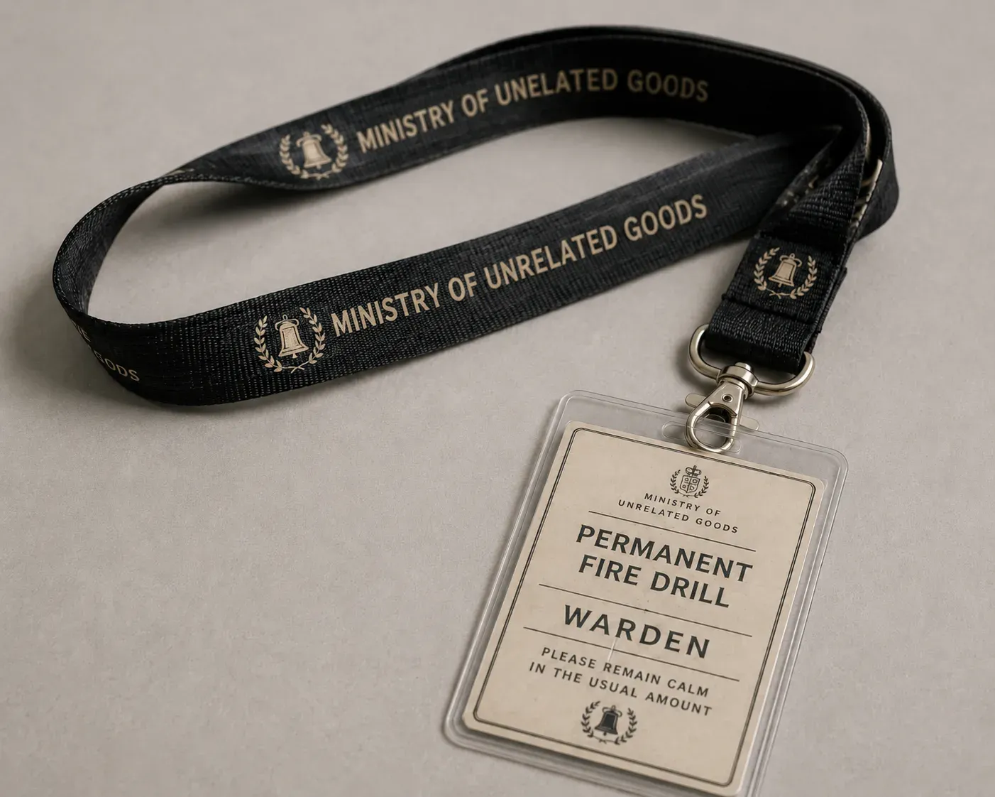 Issued Lanyard 028: Permanent Fire Drill