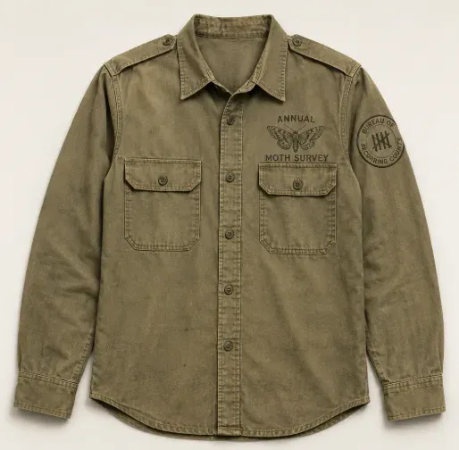 Issued Garment 012-A: Annual Moth Survey