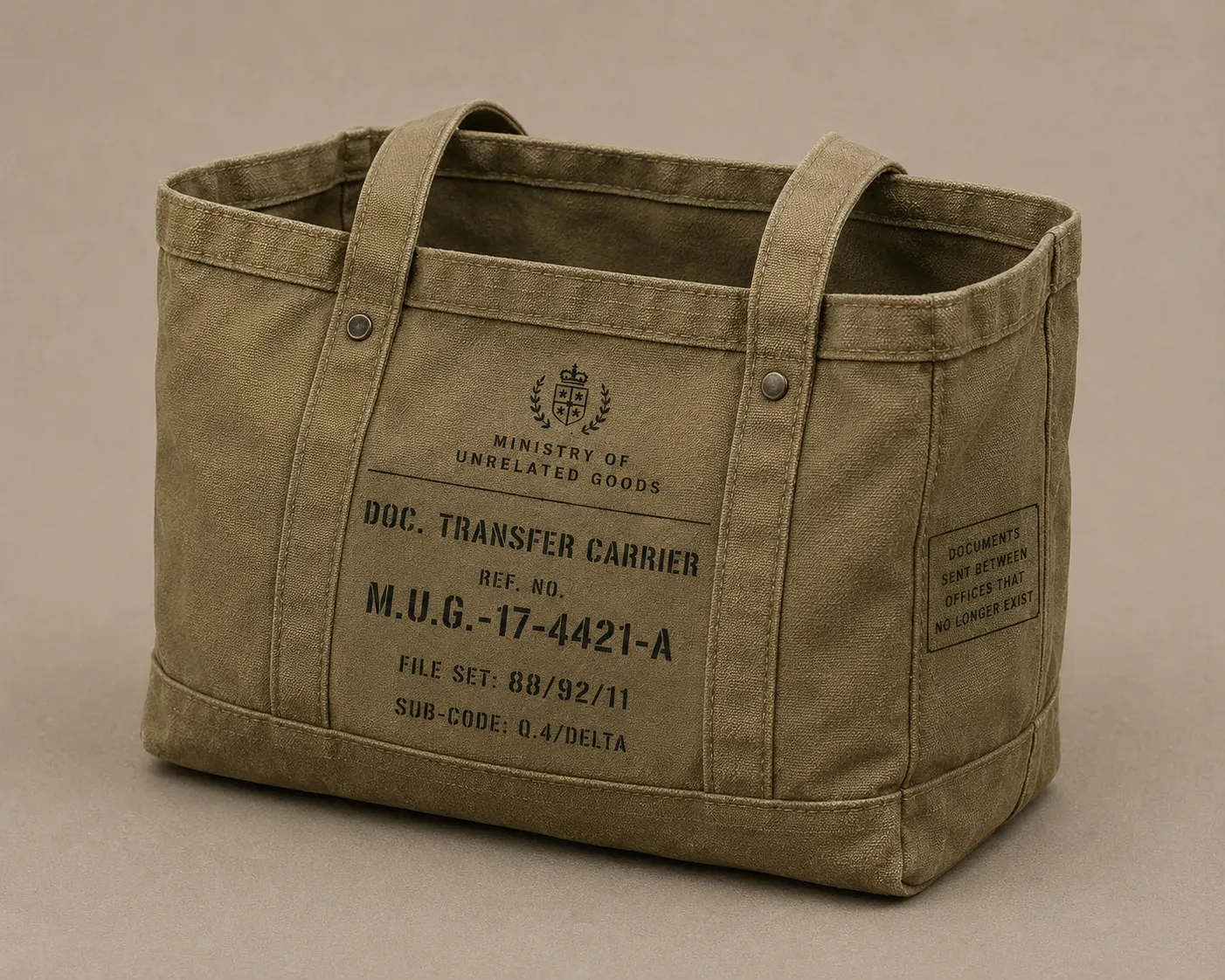 Carrier, Surplus Documents (Canvas)