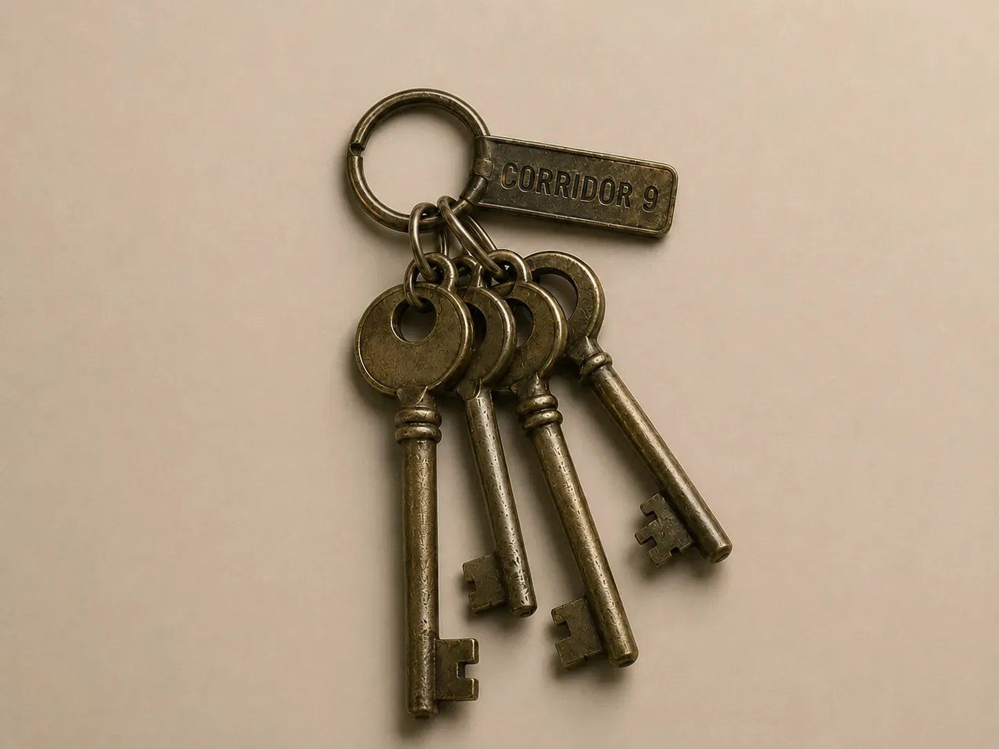 Recovered Keychain: Corridor 9