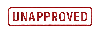 Stamped Unapproved